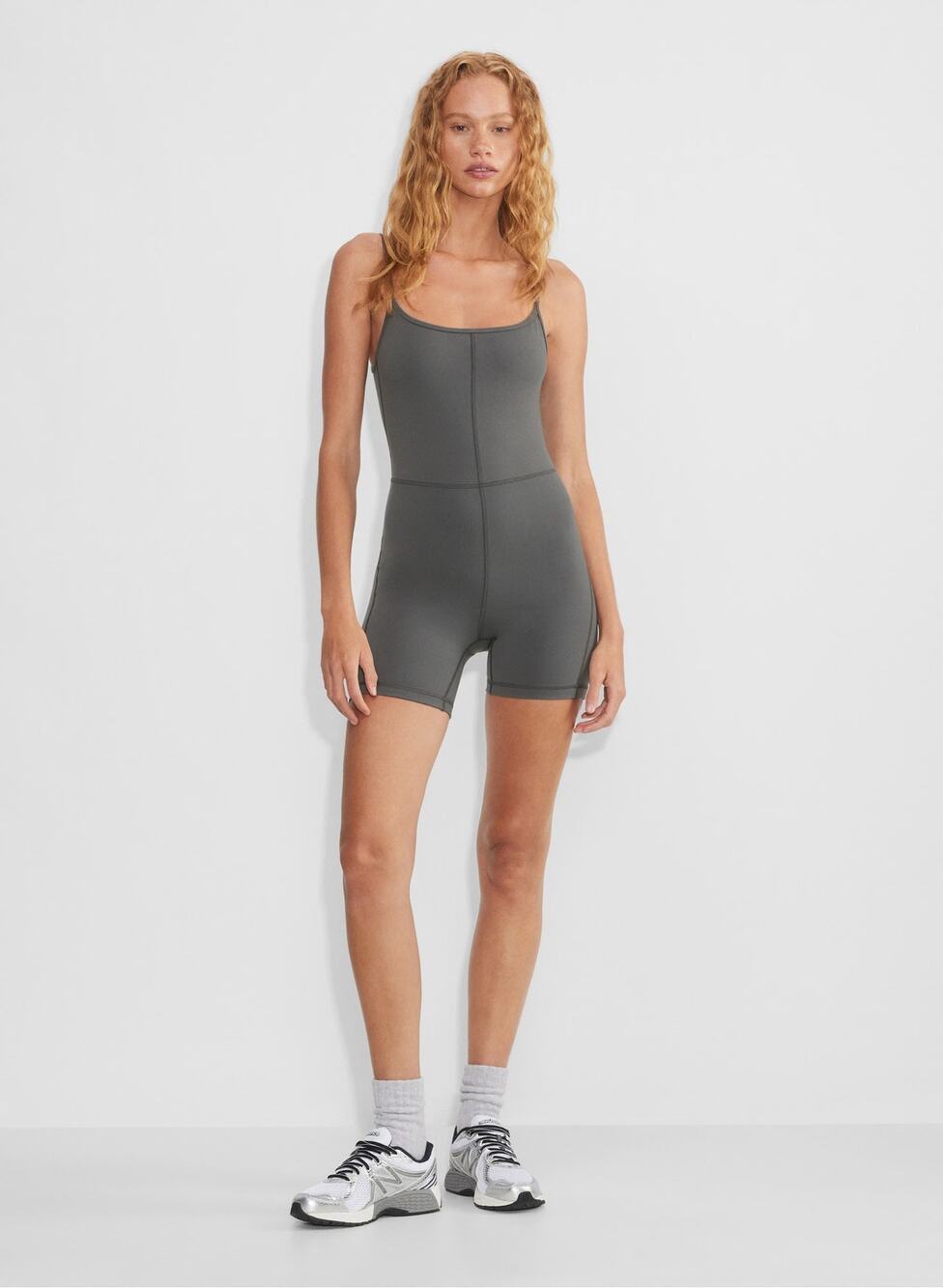 Aritzia Golden LIFE Divinity 5" Romper Athleisure Lounge Size 2XL